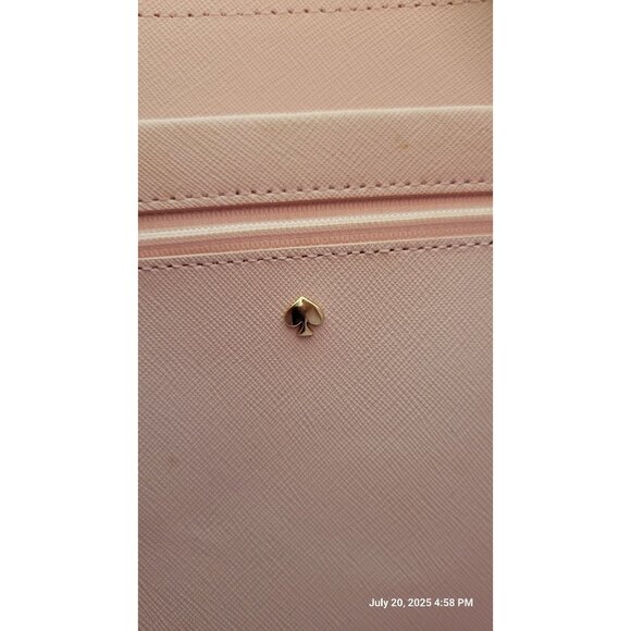 Kate Spade New York Cape Drive Lynnie Draw String Orange Shoulder Bag - Picture 5 of 7